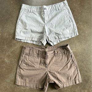 Bundle of Ann Taylor Loft shorts Sz 4